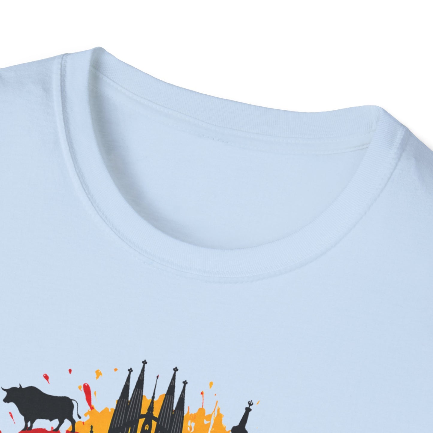 Spain 2026 World Cup T-Shirt – Spanish Flag & Trophy Soccer Fan Tee
