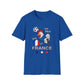France Soccer T-Shirt – "Vive France" Les Bleus Rooster Football Tee