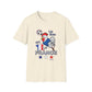 France Soccer T-Shirt – "Vive France" Les Bleus Rooster Football Tee