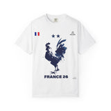 France 26 Rooster T-Shirt — Vintage French Pride Graphic Tee