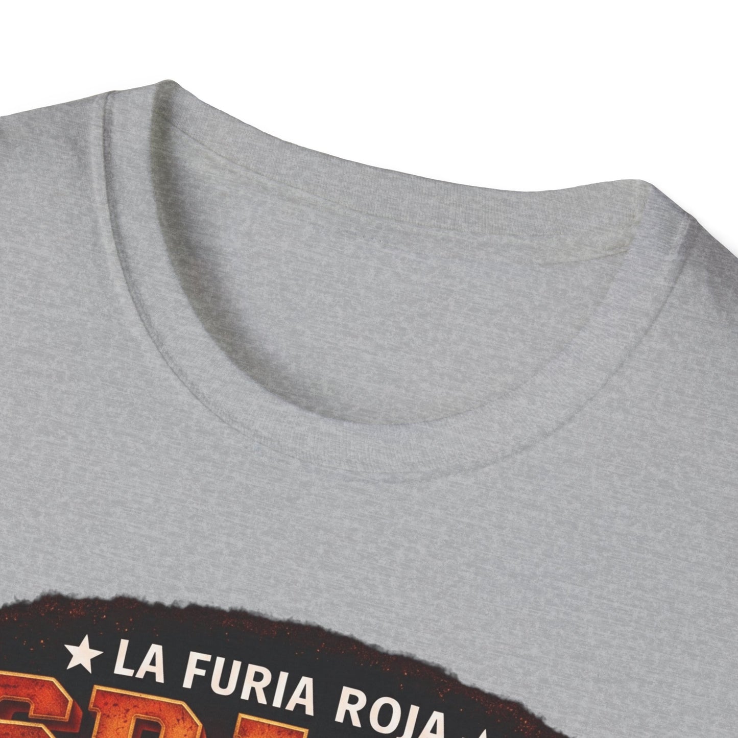 Spain Soccer Crest T-Shirt – "La Furia Roja" Football Jersey Tee