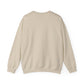 Sweatshirt — 'Too Cute to Spook' Halloween Witch Bat Crewneck