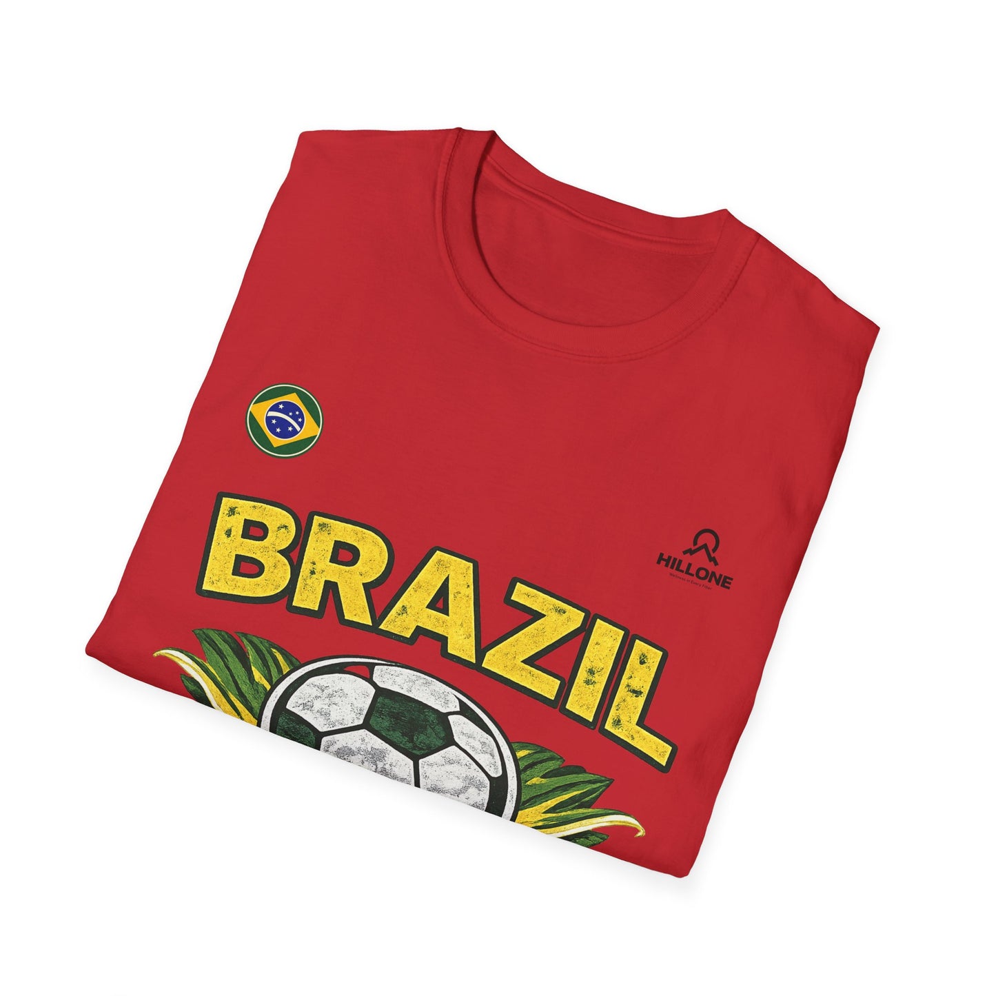 Brazil All The Way Soccer T-Shirt