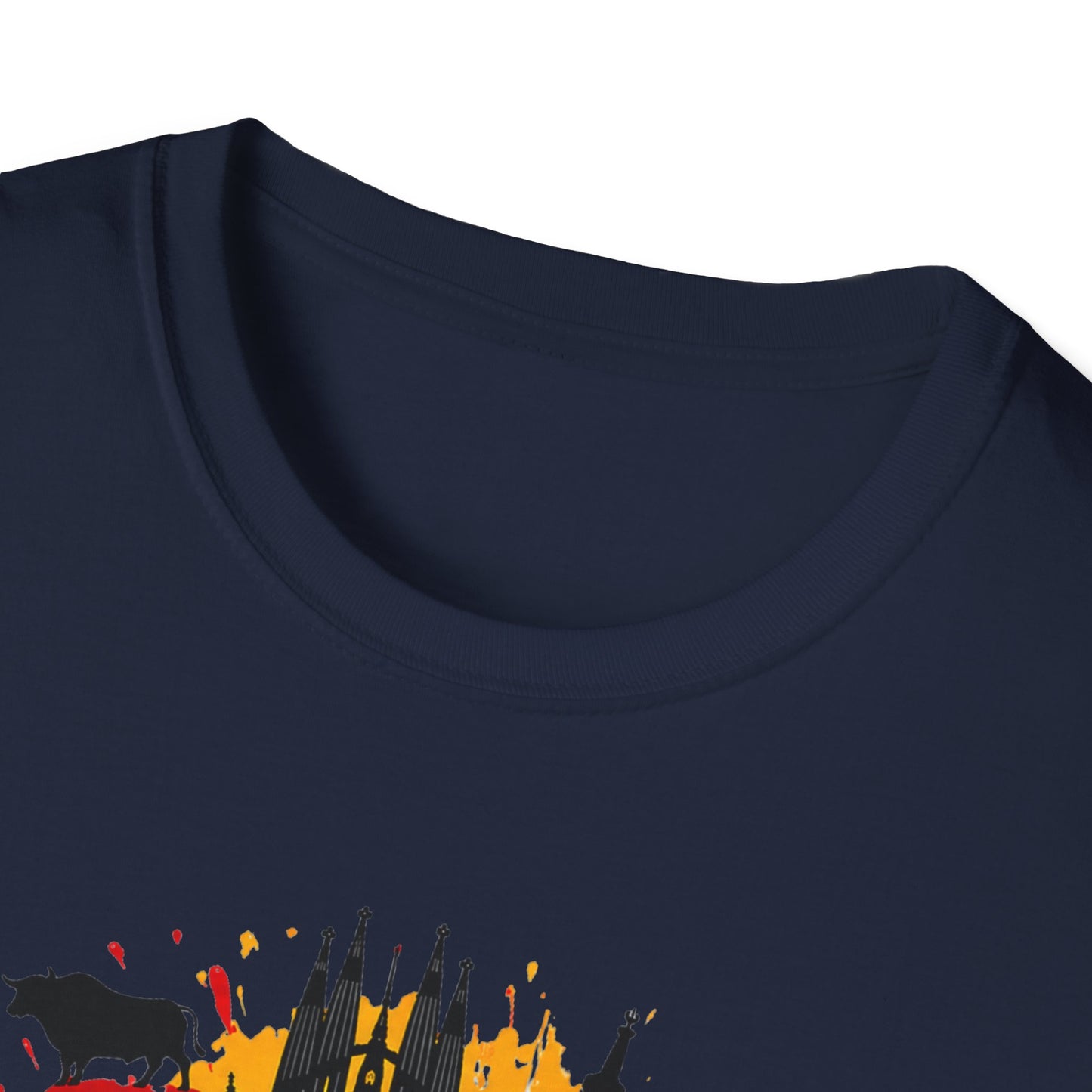 Spain 2026 World Cup T-Shirt – Spanish Flag & Trophy Soccer Fan Tee
