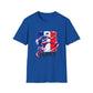 France Soccer Player Graphic T-Shirt – French Flag Football Tee (Since 2020)