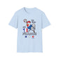 France Soccer T-Shirt – "Vive France" Les Bleus Rooster Football Tee