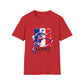 France Soccer Player Graphic T-Shirt – French Flag Football Tee (Since 2020)