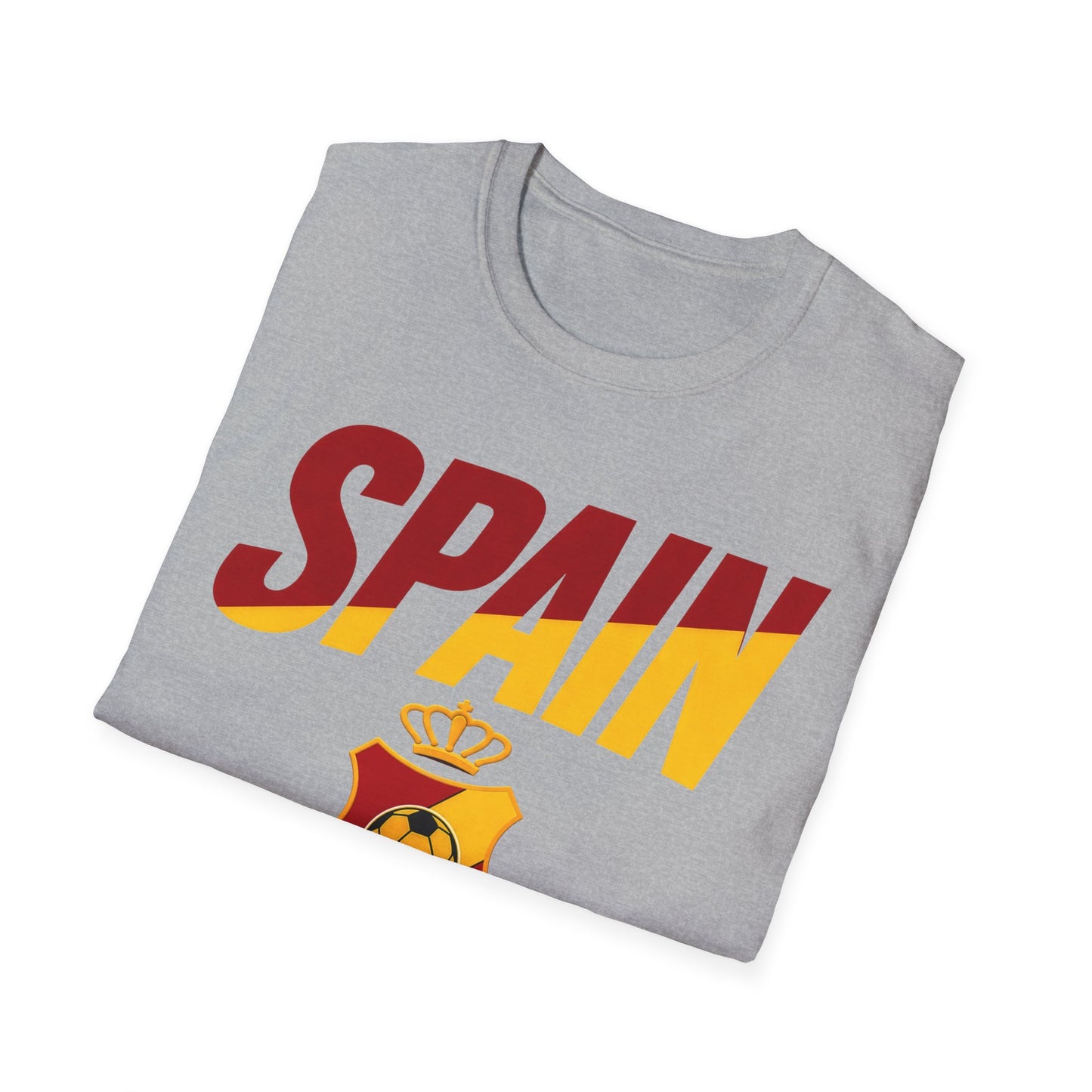 Spain Soccer T-Shirt – Spanish Football Crest Tee