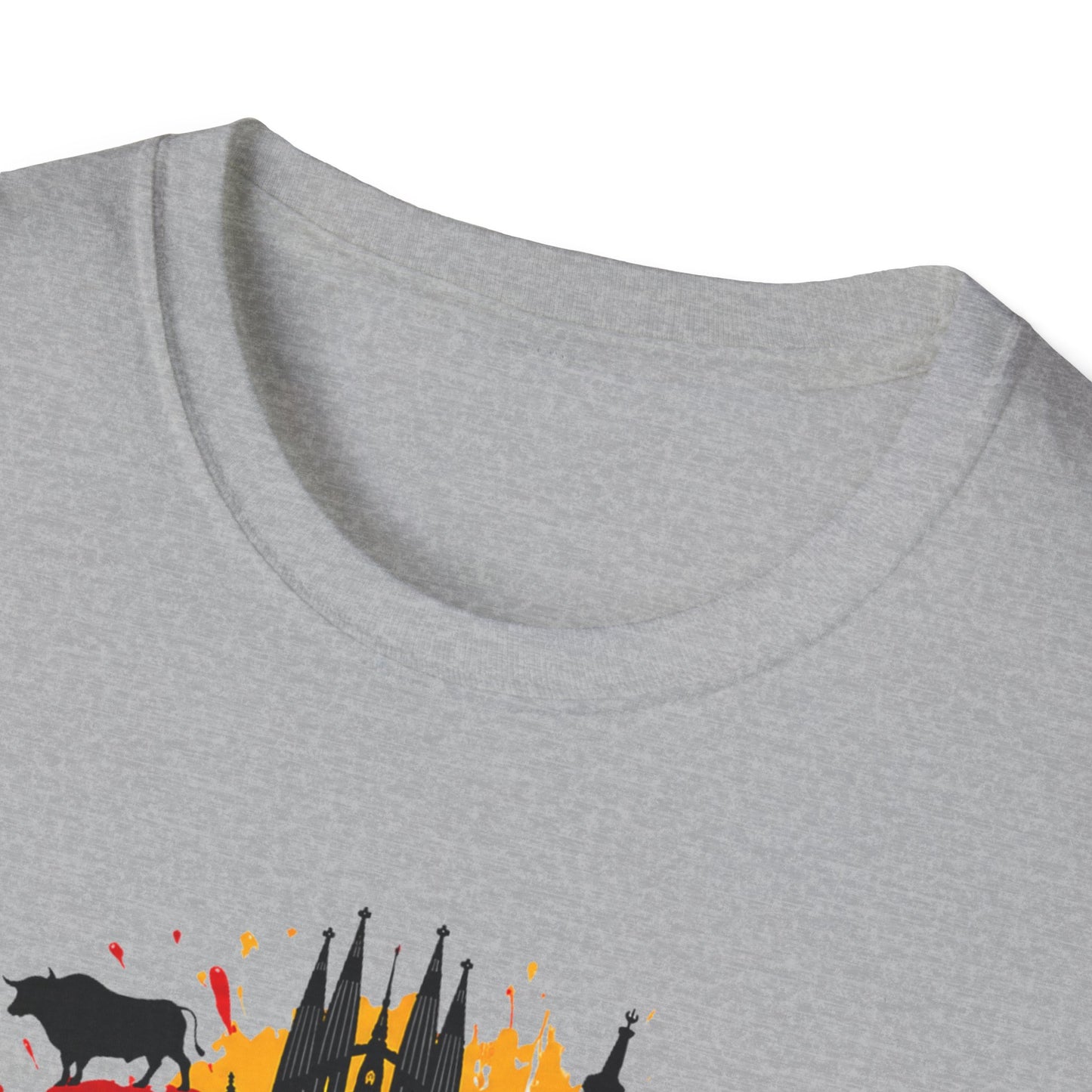Spain 2026 World Cup T-Shirt – Spanish Flag & Trophy Soccer Fan Tee